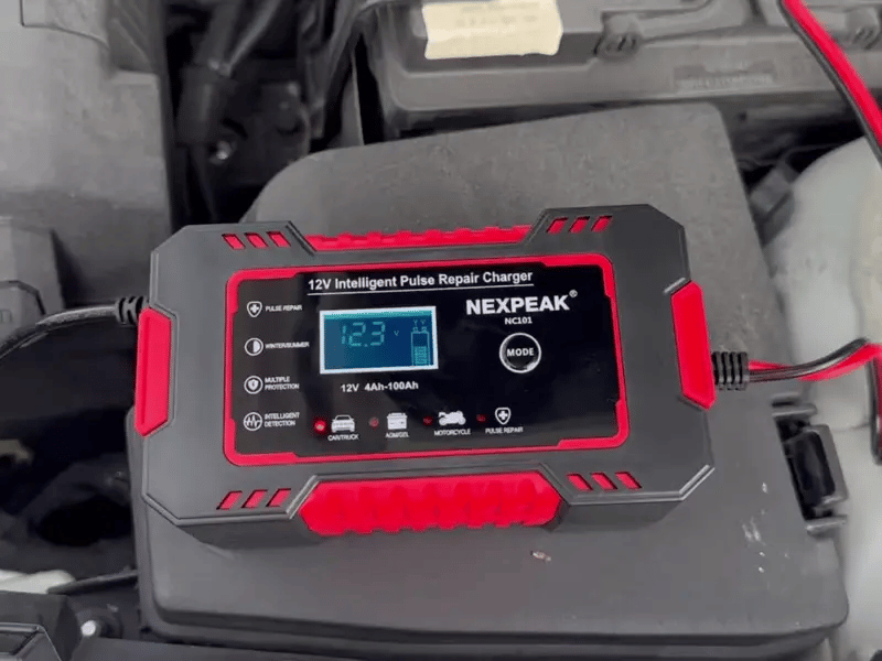 Cargador De Batería Profesional Para Vehículos 🚗 ¡Oferta exclusiva! 🎉