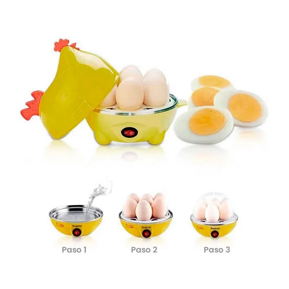 Hervidor de Huevos con Diseño de Gallina 🐔 – Rápido, Práctico y Divertido