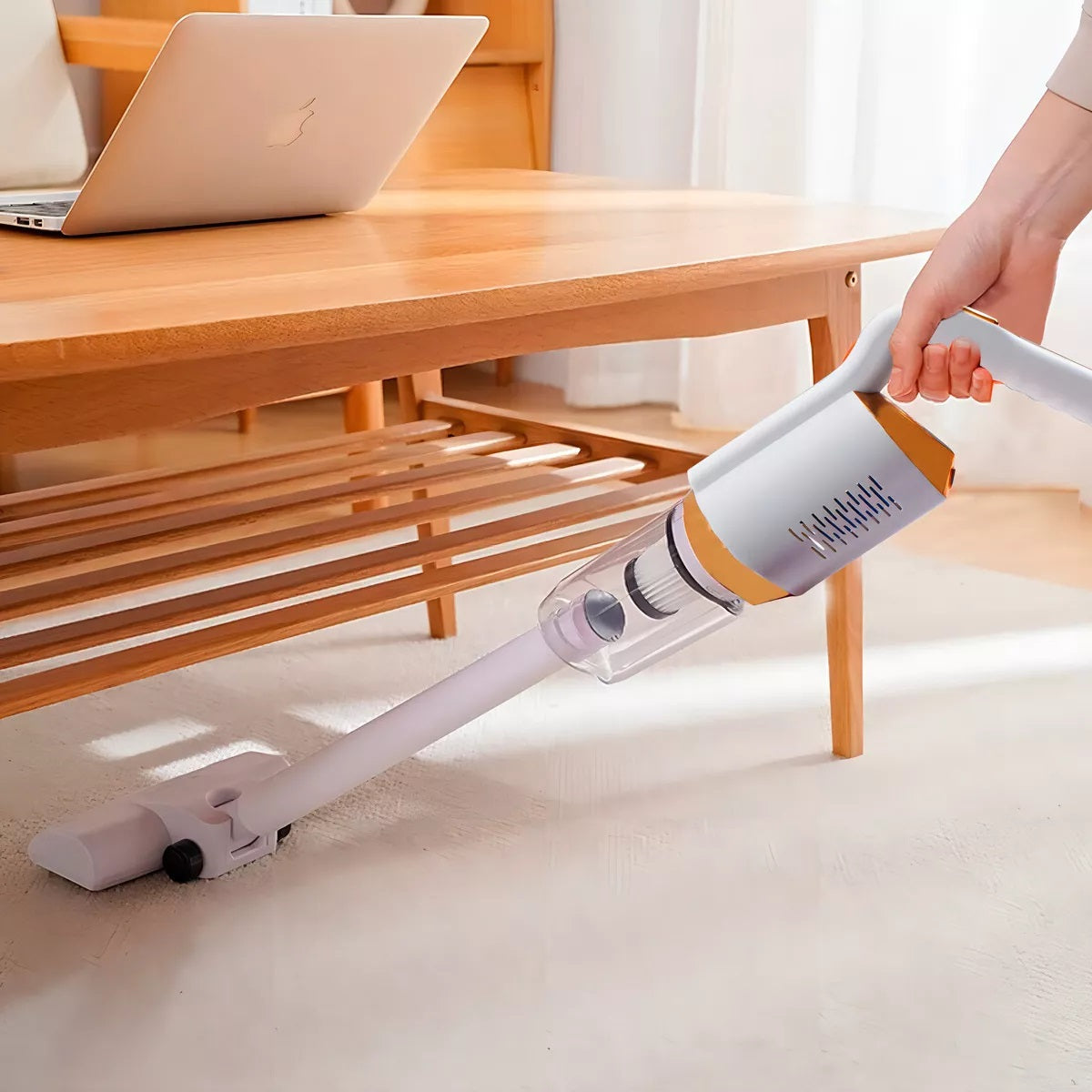 ASPIRADORA INHALAMBRICA-⚡ Limpieza poderosa y sin cables para cada rincón de tu casa