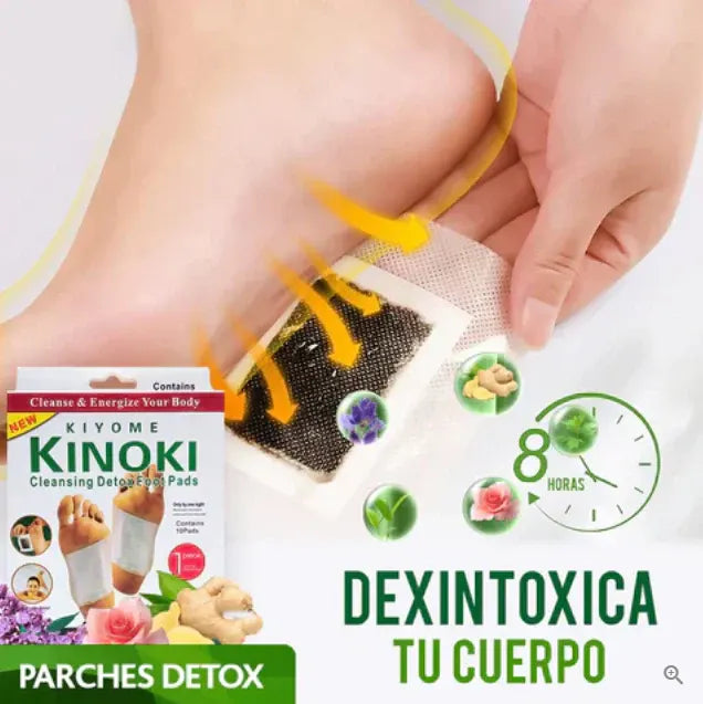“KIT 10 PATCHES DETOX – LIMPIA TU CUERPO MIENTRAS DUERMES”