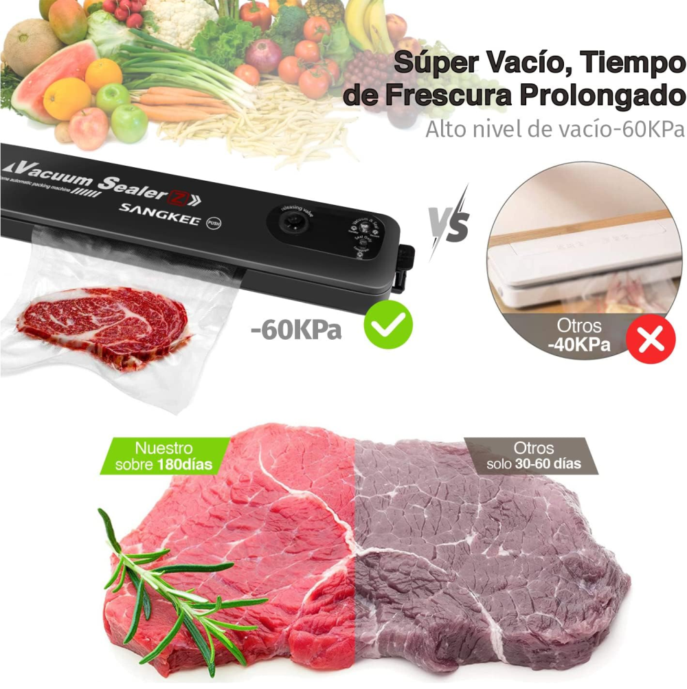Maquina Selladora de Alimentos al Vacío