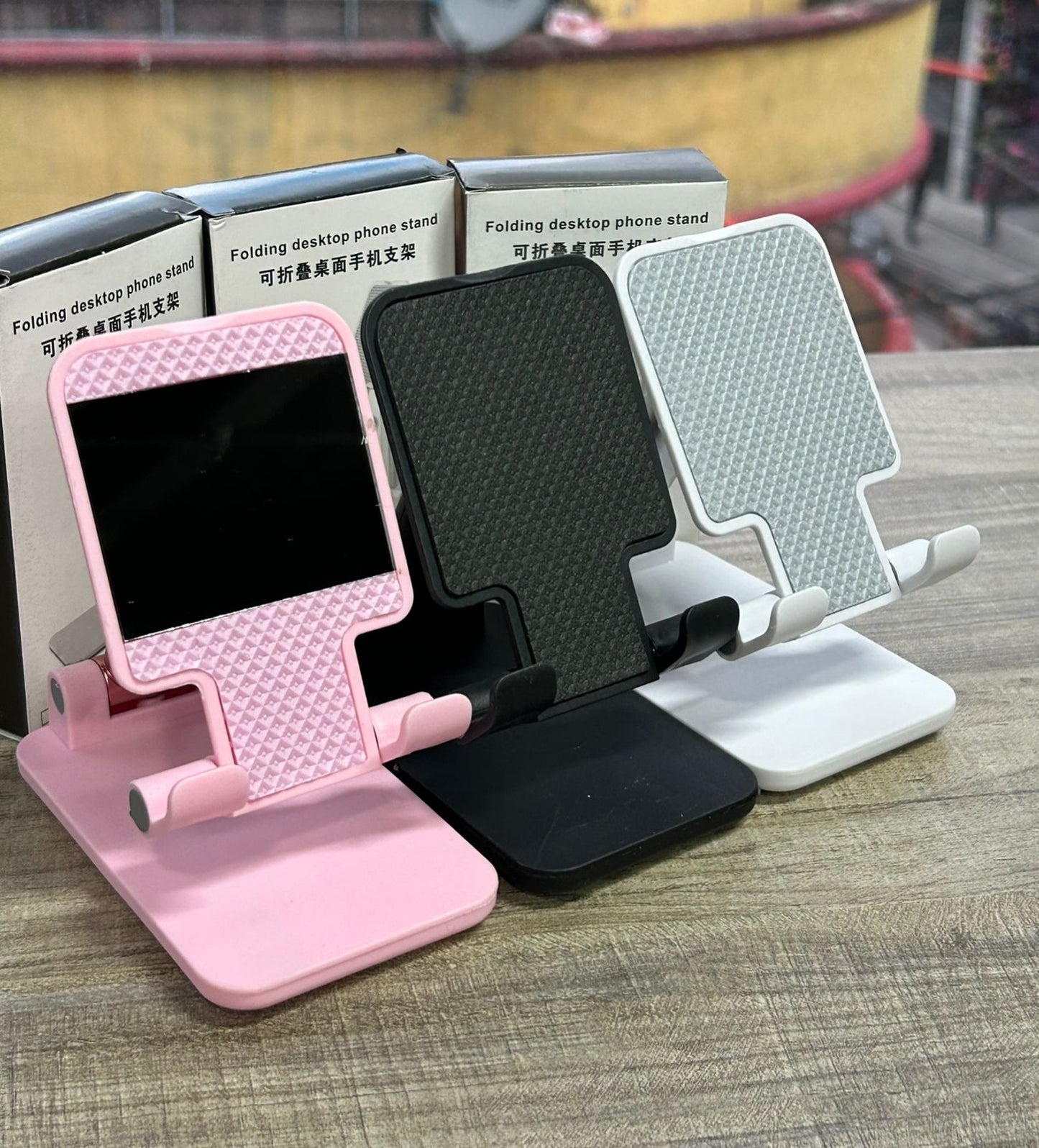 Base Soporte Plegable Escritorio Celular