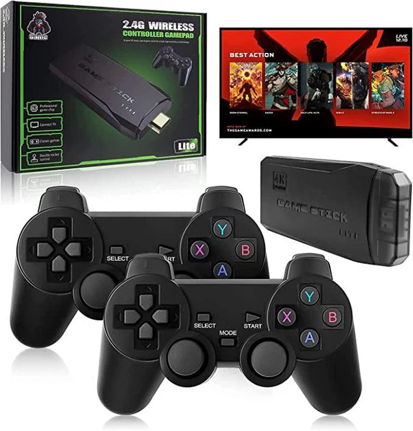 ¡TRANSFORMA TU TV EN UNA MÁQUINA DE JUEGOS! ¡ÚLTIMAS UNIDADES DE LA CONSOLA 4K!