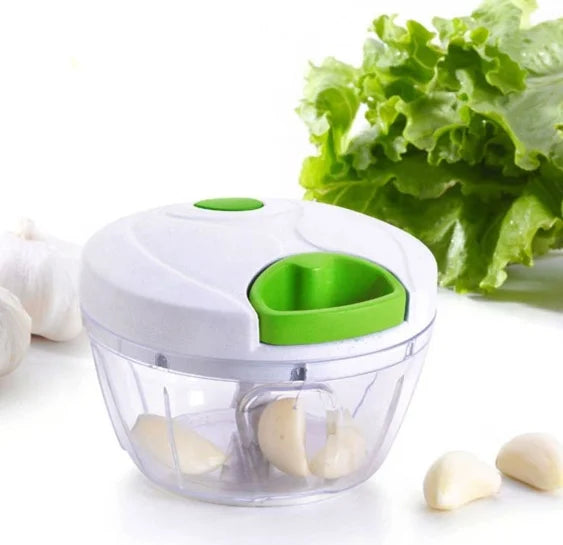 Processador e Triturador Manual de alimentos 3 laminas