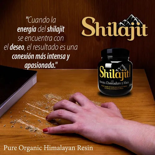 🔥 COMBO SHILAJIT ORIGINAL + RETARDANTE — ¡Potencia Máxima y Control Total! 🔥