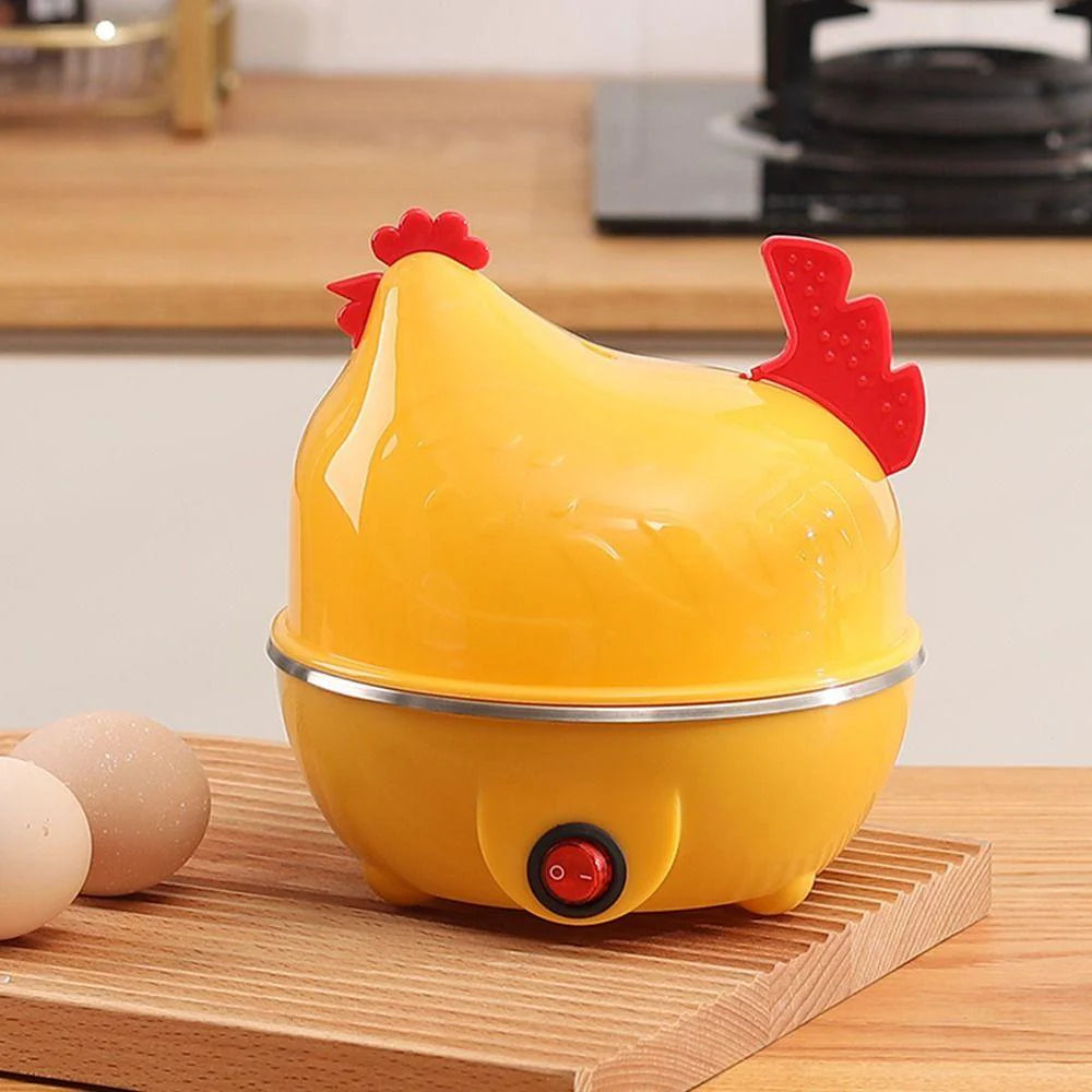 Hervidor de Huevos con Diseño de Gallina 🐔 – Rápido, Práctico y Divertido