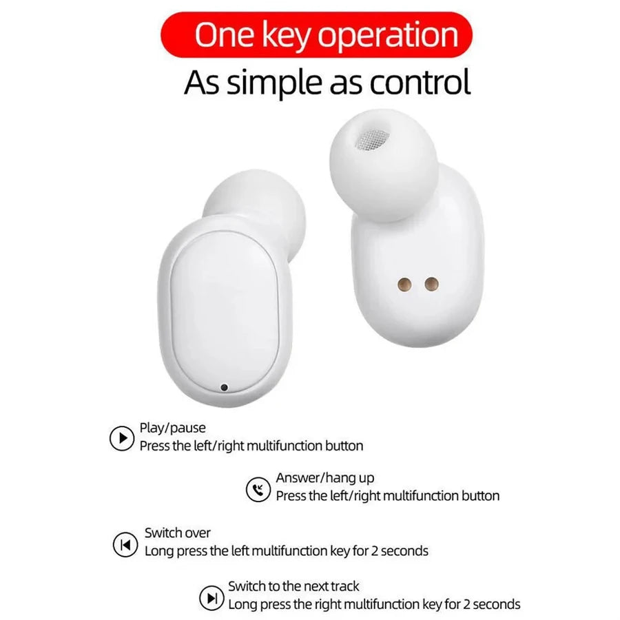 Fone de ouvido sem fio Bluetooth à prova d água