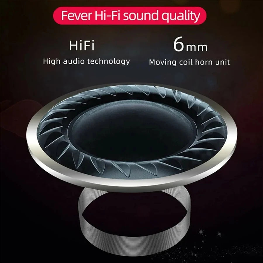 Fone de ouvido sem fio Bluetooth à prova d água