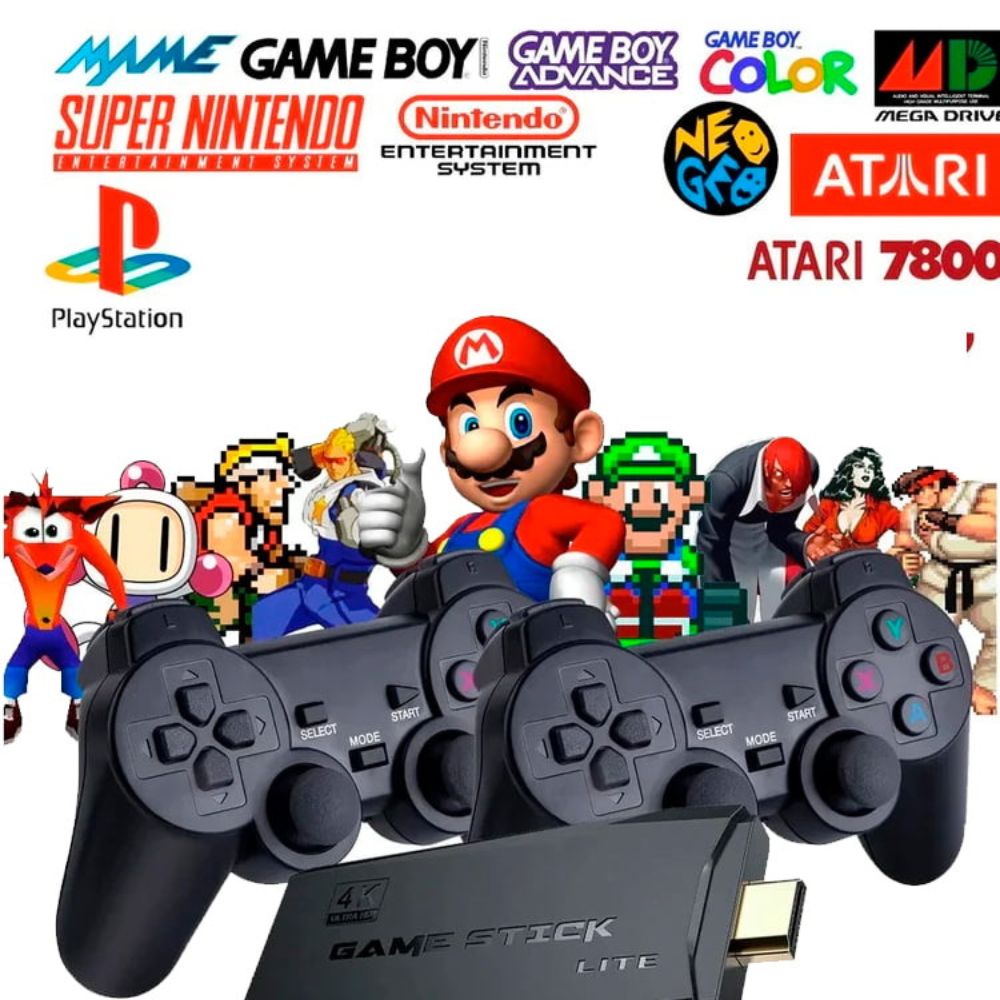 ¡TRANSFORMA TU TV EN UNA MÁQUINA DE JUEGOS! ¡ÚLTIMAS UNIDADES DE LA CONSOLA 4K!
