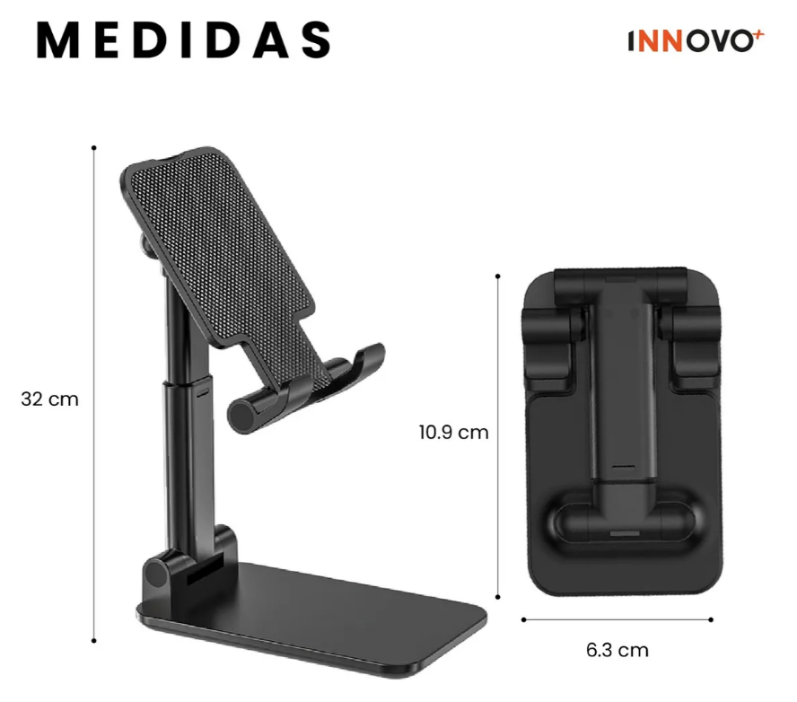 Base Soporte Plegable Escritorio Celular