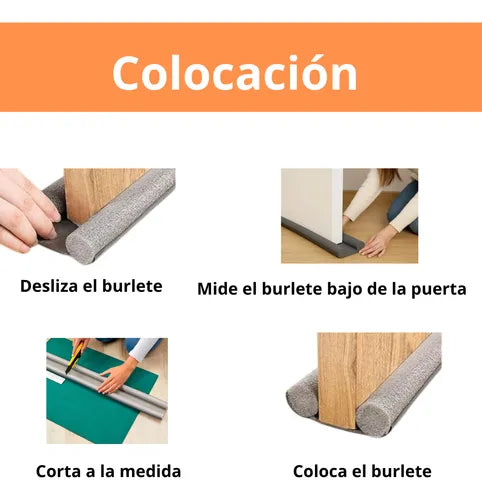 🔥 PROMO 2x1: Di adiós al frío y al ruido con este burlete aislante 🔇❄️