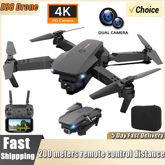 Drone profissional 4k HD Com câmera Wifi