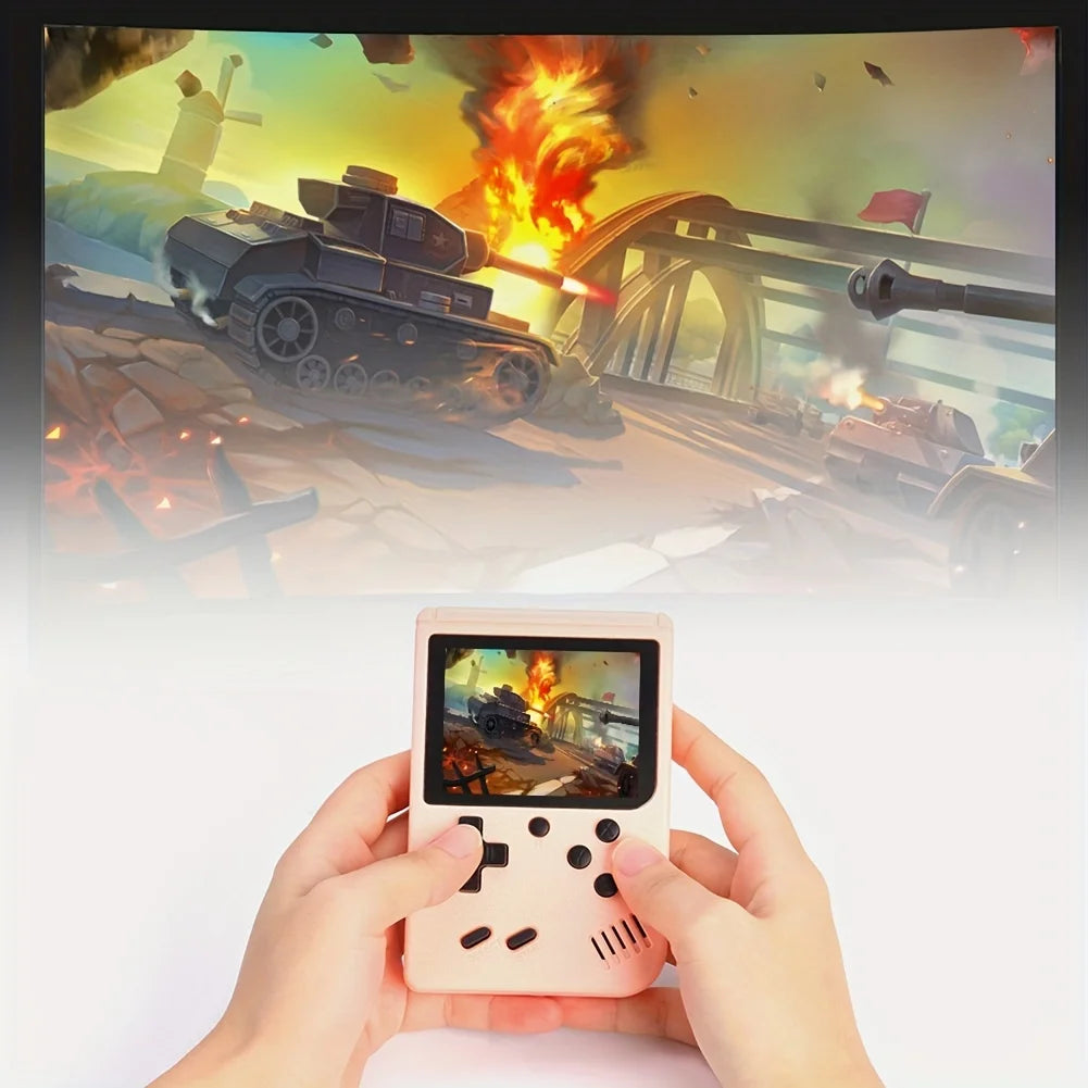 Mini game  portátil com 400 jogos na memória para uma grande diversão em família