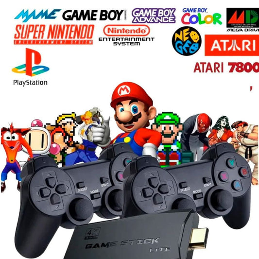 ¡TRANSFORMA TU TV EN UNA MÁQUINA DE JUEGOS! ¡ÚLTIMAS UNIDADES DE LA CONSOLA 4K!